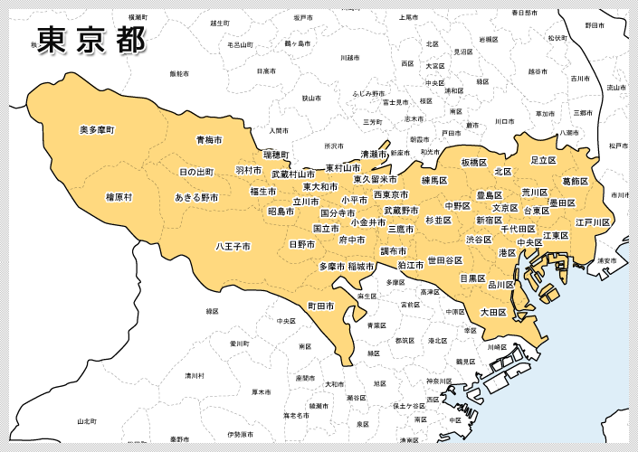 工事エリアマップ